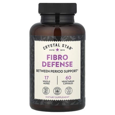 Crystal Star Fibro Defense, 60 вегетарианских капсул