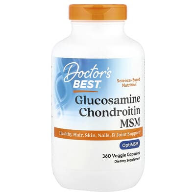 Glucosamine Chondroitin MSM, 360 вегетарианских капсул