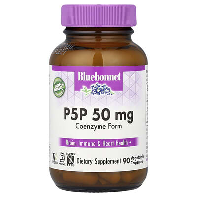 Bluebonnet Nutrition P5P 50 mg 90 растительных капсул