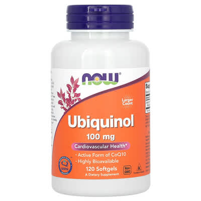 Ubiquinol, 100 mg, 120 Softgels