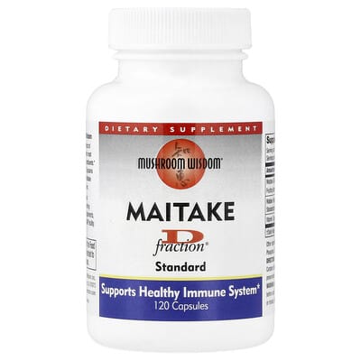 Maitake D Fraction®, стандарт, 120 капсул