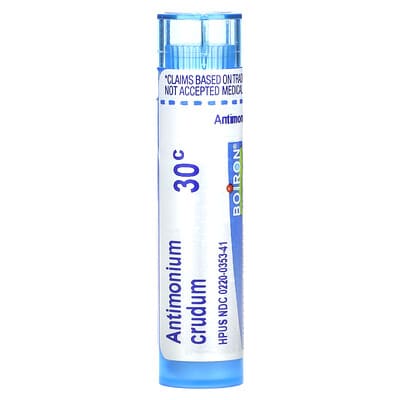 Antimonium Crudum, 30C, для облегчения пищеварения, ок. 80 гранул