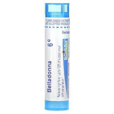 Belladonna, 6C, от лихорадки, ок. 80 гранул
