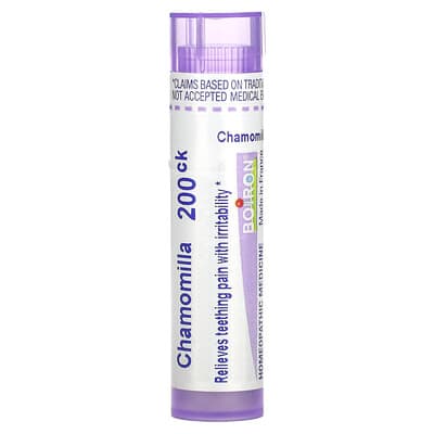 Chamomilla, 200CK, от прорезывания зубов и раздражительности, ок. 80 гранул