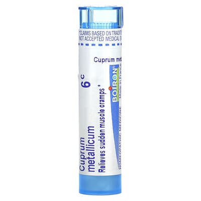 Boiron Cuprum Metallicum, 6C, от спазмов в мышцах, около 80 гранул