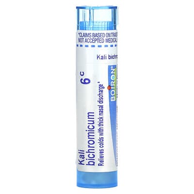 Kali Bichromicum, 6C, Cold Relief, Approx. 80 Pellets, гомеопатия