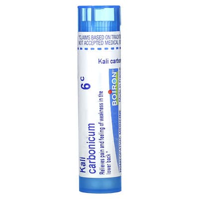 Гомеопатическое средство Boiron Kali Carbonicum 6C от боли в спине, ~80 гранул