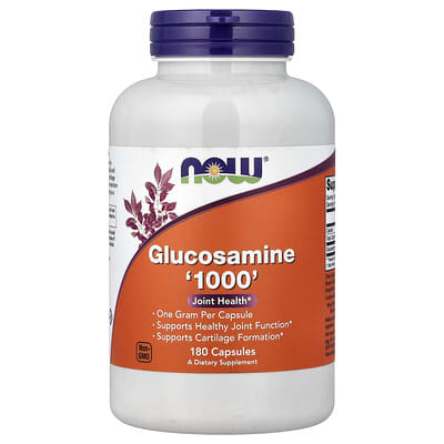 Глюкозамин NOW Foods '1000', 180 капсул (1,000 mg per Capsule)