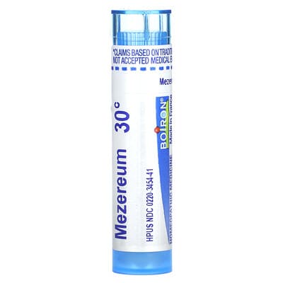Boiron Mezereum, 30C, Sinus Pain Relief, ~80 гранул
