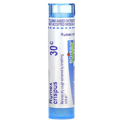 Boiron Rumex Crispus, 30C, от сухого кашля, ок. 80 гранул
