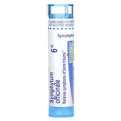 Boiron Symphytum Officinale, 6C, для облегчения боли в костях, ок. 80 гранул