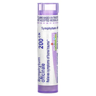 Symphytum Officinale, 200CK, для облегчения боли в костях, прибл. 80 гранул