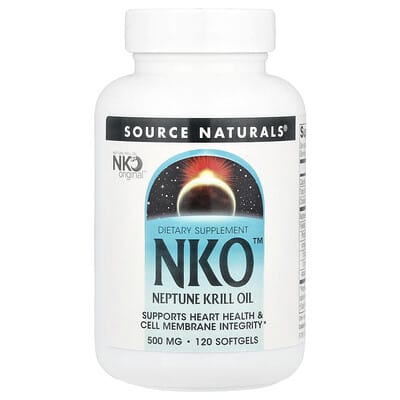NKO™, Neptune Krill Oil, 500 mg, 120 мягких капсул