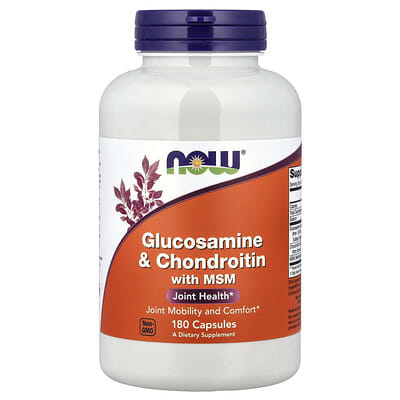Glucosamine & Chondroitin with MSM, 180 Capsules