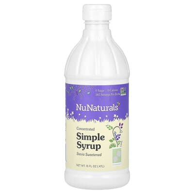 Concentrated Simple Syrup, 16 fl oz (0.47 L)