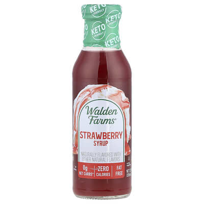 Клубничный сироп, 12 fl oz (355 ml)