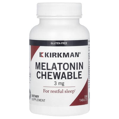 Melatonin жевательные таблетки, 3 mg, 150 шт