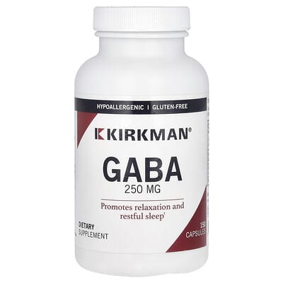 GABA, 250 mg, 150 капсул