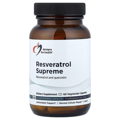 Resveratrol Supreme, 60 вегетарианских капсул