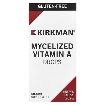 Mycelized Vitamin A Drops, 1 fl oz (30 ml)