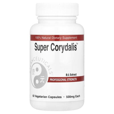 Super Corydalis™, 60 вегетарианских капсул (500 mg per Capsule)