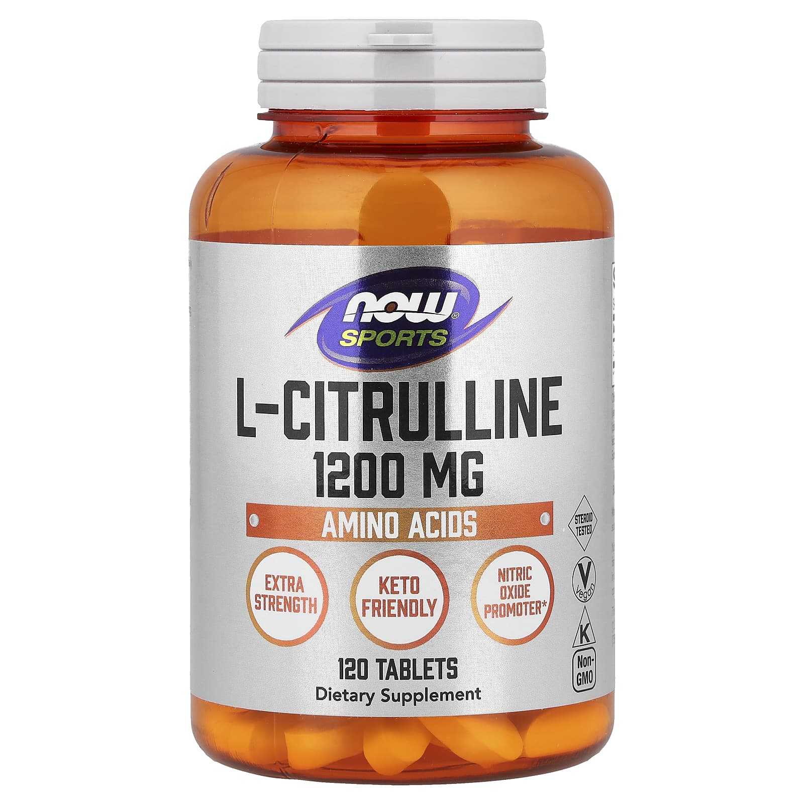 Sports, L-Citrulline, 1,200 mg, 120 Tablets