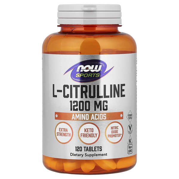 Спортивная L-цитруллин, 1,200 mg, 120 таблеток