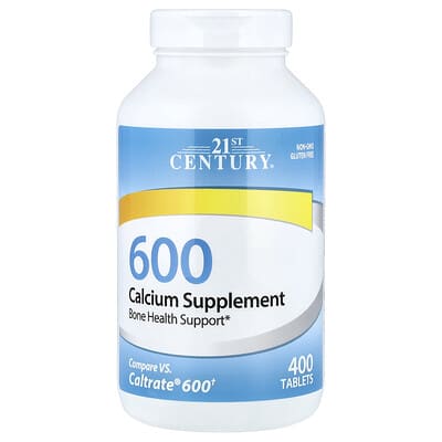 Кальциевая добавка 600, 400 таблеток (600 mg на таблетку)