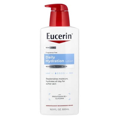 Ежедневный увлажняющий лосьон, без отдушек, 16.9 fl oz (500 ml)