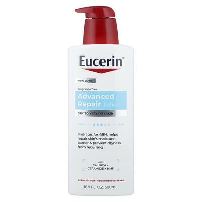 Лосьон для восстановления сухой и очень сухой кожи, без отдушек, 16.9 fl oz (500 ml)