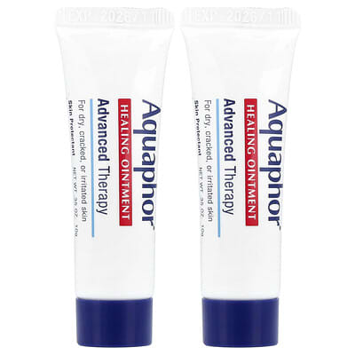 Advanced Therapy, Заживляющая мазь, без отдушек, 2 тюбика, 0.35 oz (10 g) каждый
