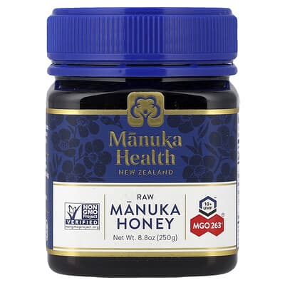 Raw Manuka Honey, UMF 10+, MGO 263+, 8.8 oz (250 g)