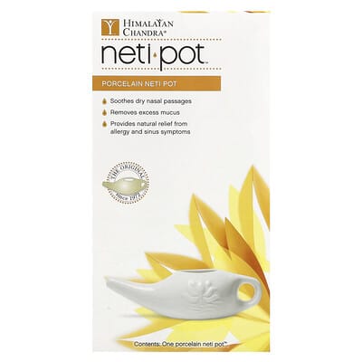 Porcelain Neti Pot, 1 шт