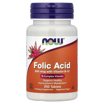 Folic Acid, 250 таблеток