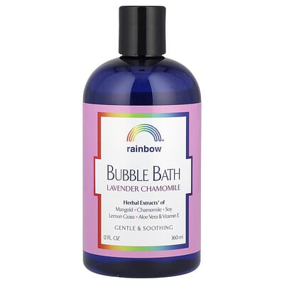 Пена для ванны, лаванда и ромашка, 12 fl oz (360 ml)