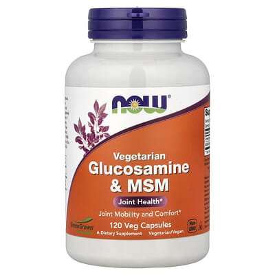 Vegetarian Glucosamine & MSM, 120 Veg Capsules