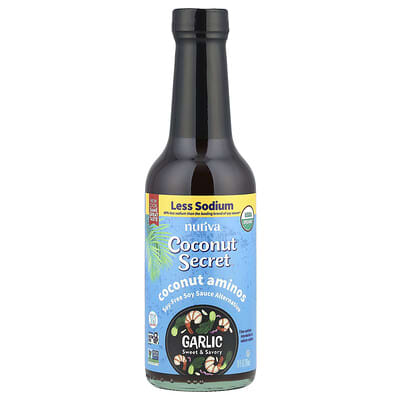 Кокосовый аминокислотный соус, чеснок, 10 fl oz (296 ml)
