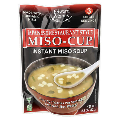 Miso-Cup®, в японском стиле, 3 порции по 2.9 oz (82 g)