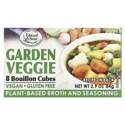Garden Veggie, бульонные кубики, 8 шт