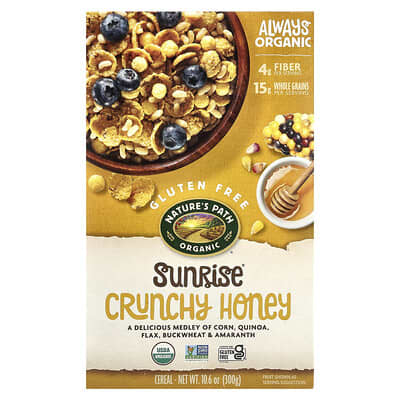 Organic Sunrise® Crunchy Honey Cereal, 10.6 oz (300 g)
