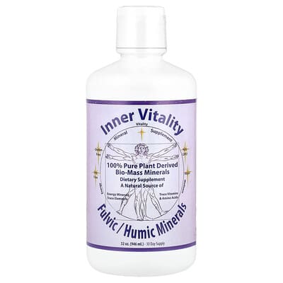 Минералы Morningstar Minerals Inner Vitality, Fulvic/Humic, 32 oz (946 ml)