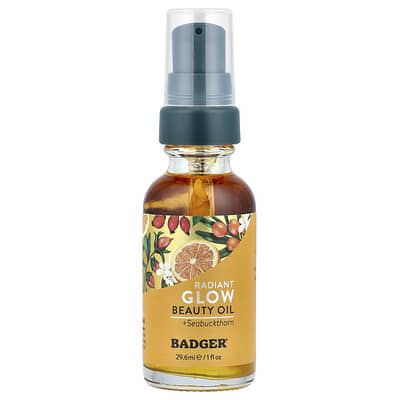 Масло для лица Glow Beauty + Seabuckthorn, 1 fl oz (29.6 ml)