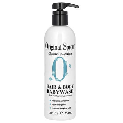 Classic Collection, Hair & Body Babywash, 12 fl oz (354 ml)