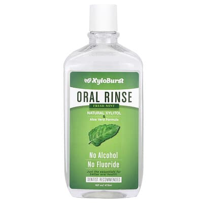 Ополаскиватель для рта Xyloburst Fresh Mint, 16 fl oz (473 ml)