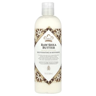 Лосьон для тела, необработанное масло ши, 13 fl oz (384 ml)