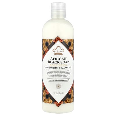 Body Lotion, African Black Soap, 13 fl oz (384 ml)