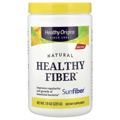 Натуральные полезные пищевые волокна Healthy Fiber™, без вкуса, 7.9 oz (225 g)