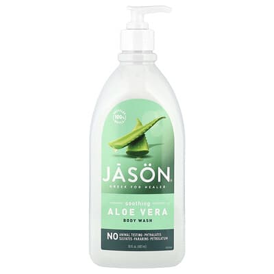 Гель для душа, Soothing Aloe Vera, 30 fl oz (887 ml)