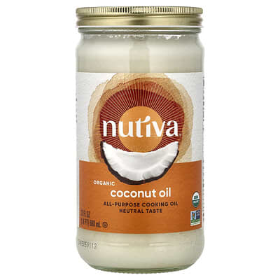 Organic Coconut Oil, 23 fl oz (680 ml)