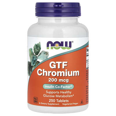 GTF Chromium, 200 mcg, 250 таблеток